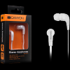 Canyon essential earphones, flat anti-tangling cable, white
