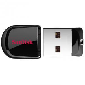 Sandisk Cruzer USB Flash,  Fit SDCZ33 16 GB,  USB 2.0 port required for high-speed transfer,  Low-Profile Form Factor for Easy Connect ions