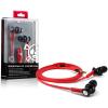 Cable ; 2 sizes of silicon ear-plugs to ensure a