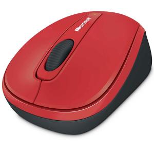 Wireless Mobile Mouse3500 Flame Red Gloss
