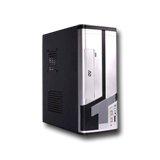 Chassis DELUX M198 Desktop/Tower,  Micro ATX, 4 slots, USB2.0, Audio Line-In, Audio Line-Out, e-SATA, Steel, PSU  450W, Air-Duct, Black/Silver