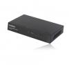 Switch 5 port 10/100/1000Mbps,  Auto-MDI/MDI-X,  Auto-negociation,  Non Blocking , UP to 4K Mac Addresse