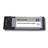 BELKIN Placi retea (Wireless, 300Mbps, IEEE 802.11b/IEEE 802.11g/IEEE 802.11n, ExpressCard/34), 1-pk