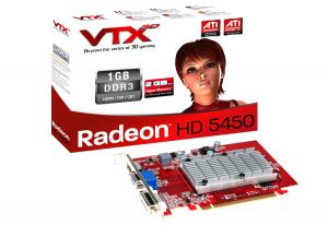 Placa Video VTX3D RADEON HD 5450 1024MB DDR3