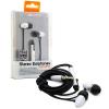 Canyon smart phone earphone with in-cord microphone, white color