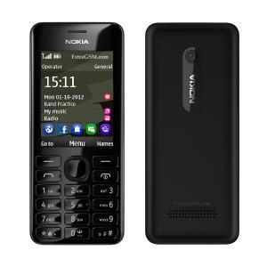 Telefon Mobil Nokia 206 Black