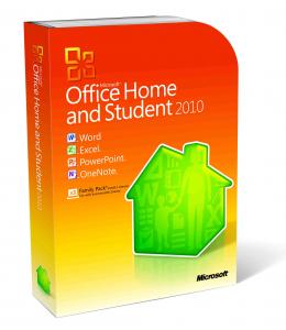 Microsoft Office Home and Student 2010 English PKC