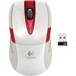 Mouse Logitech Wireless M525 Pearl White