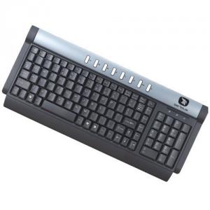 Tastatura Serioux Compact C700 Black/Silver