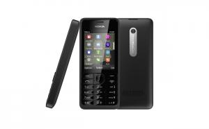 Telefon Mobil Nokia 301 Dual Sim Black