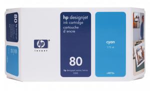 Cartridge HP 80 Cyan Ink 350ml