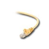 Network Cable BELKIN (RJ-45 (Male) - RJ-45 (Male) Unshielded Twisted Pair, EIA/TIA-568A Category 6, Snagless, 1m) Yellow