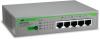 5-port 10/100mbps unmanaged switch,  metal chassis
