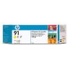 Cartridge hp 91 yellow ink with