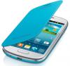 Samsung galaxy s3 mini i8190 flip cover light blue