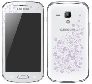 Telefon Samsung S7562 Galaxy S Dual Sim White la Fleur