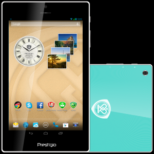 PRESTIGIO MultiPad Color 7.0 3G (7.0'' IPS,1280x800,16GB,Android 4.2,QC1.3GHz,1GB,3500mAh,2MP,BT,NFC,GPS,FM,Phone,3G,Pouch) Green Retail