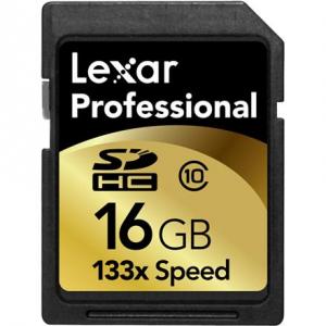 Card de Memorie Lexar 133X SDHC 16GB Class 10