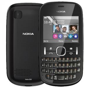 Telefon Mobil Nokia 201 Asha Graphite