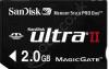 Card de memorie sandisk 2gb pro duo ultra ii