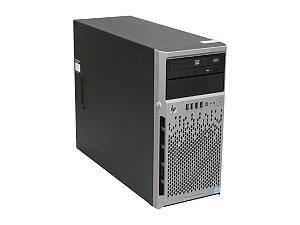 HP ProLiant ML310e Gen8 v2 LFF - Tower Mono Socket - Intel Xeon E3-1220v3 Quad Core (3.10GHz 8MB),  4GB (1 x 4GB) PC3-10600E DDR3 133 3MHz UDIMM,  max 4 DIMM sockets,  2 x 1TB (7.2