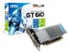 MSI NVIDIA GeForce GT610 Low Profile 2048 MB GDDR3-64 bit,   550/100 MHz, Dual slot,   PCI Express x16 2.0,  VGA/DVI/HDMI,  Display Output (Max Resolution): 2560x1600