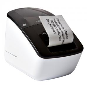 QL700,  Label Printer Plug n Print,  DK tape and DK label up to 62 mm width,  Built in software - no in