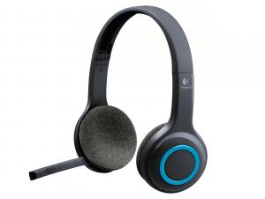 Casti Logitech Wireless H600 Black/Bleu