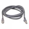 Network Cable BELKIN (RJ-45 (Male) - RJ-45 (Male) Shielded Twisted Pair, EIA/TIA-568 Category 5e, 15m) Gray