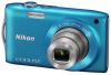 Aparat foto digital nikon coolpix s3300 blue