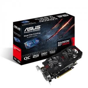 Placa Video Asus AMD Radeon R7 260X OC Edition 2048MB GDDR5