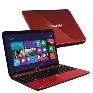 Laptop Toshiba Satellite L850-1HP Intel Core i5-3210M 4GB DDR3 640GB HDD WIN8 Red