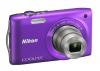 Aparat foto digital nikon coolpix s3300 purple