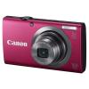 Canon powershot a2300 compact 16 mp ccd red