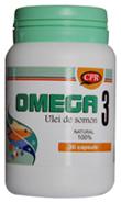 OMEGA 3 ULEI DE SOMON 30cps COSMOPHARM