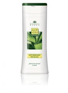 LAPTE DEMACHIANT CU ALOE VERA &UNT DE CACAO 200ml COSMETIC PLANT