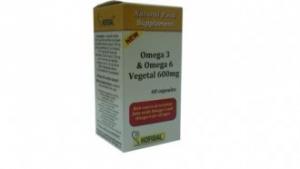 OMEGA-3 SI OMEGA-6 VEGETAL 600mg 60cps(moi) HOFIGAL