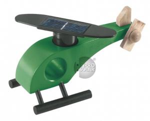 Elicopter solar lemn verde