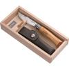 Set cutit opinel nr. 8 inox maslin cu teaca