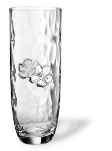 Vaza cu decor argint