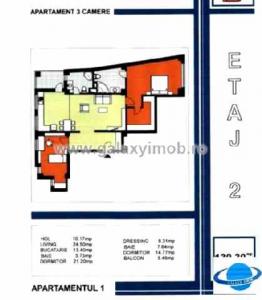 Apartament  - 3 camere Dacia GLX290102