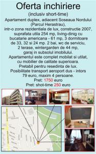 Inchiriere Apartamente Soseaua Nordului Bucuresti GLX000127