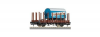 Vagon platforma cu furgon " Schenker&Co ", Roco 45955