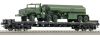 Vagon transport militar cu camion HO, Roco 67766