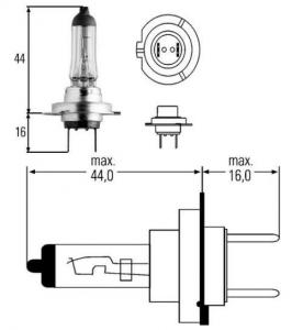 Bec Halogen Hella H7