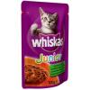 Hrana umeda pentru pisici plic Whiskas Junior miel 100 g