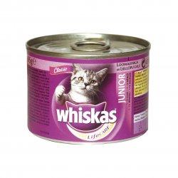 Hrana umeda pentru pisici Whiskas Junior cu pui 195 g