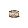 Hrana umeda pisici LIFEcat Natural cu carne de ton si homar 70 g