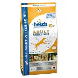 Hrana uscata pentru caini adulti Bosch miel &amp  orez  15 kg