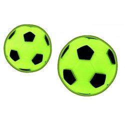 Jucarie pentru caini minge fotbal fosforescenta 7 cm